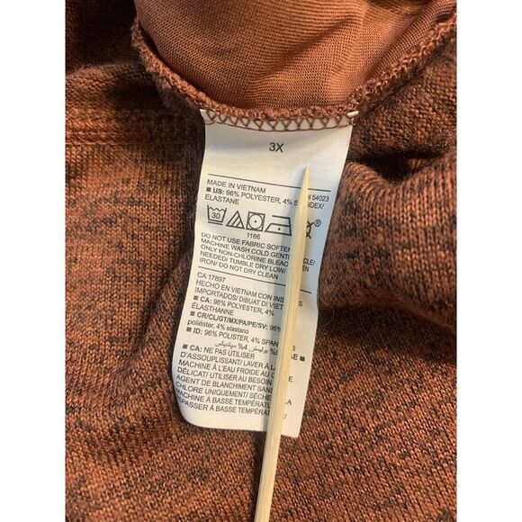 Gap Cowl Neck Sweatshirt Womens Plus Size 3X Pockets Pullover Funnel Athleisure - Picture 6 of 16